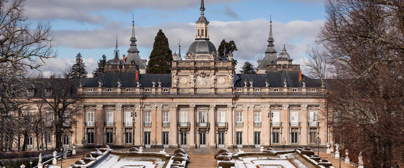 Imagen del Palacio Real de la Granja de San Ildefonso.