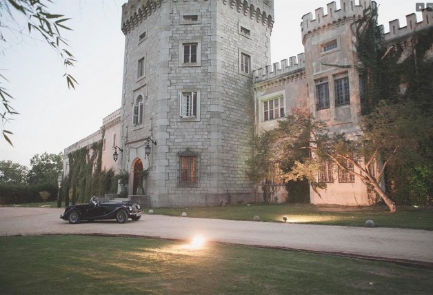 Imagen del espectacular castillo en el que vivían Esther y Carlos.