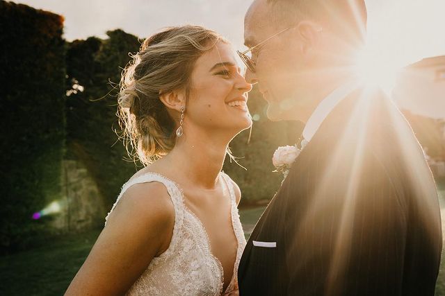 La boda de Laura Escanes y Risto, en 2017.