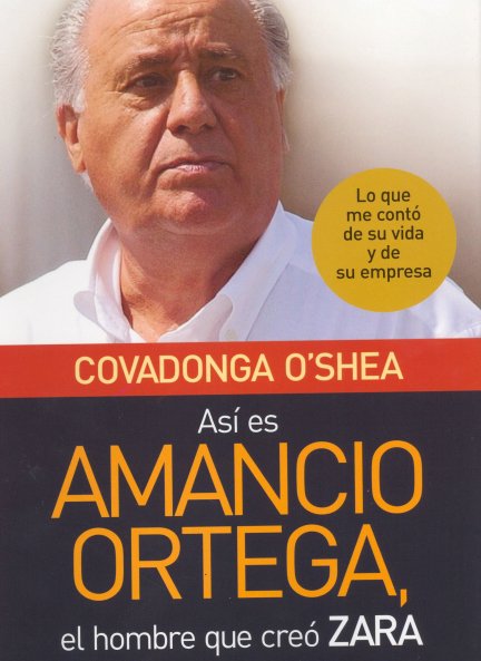 La biogafía de Amancio Ortega en la que se basará la serie se publicó en 2008.