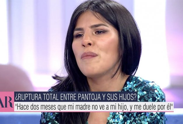 Isa P, emocionada al hablar de su hijo y su madre en El programa de Ana Rosa.