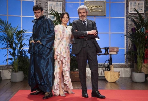 Palomo Spain, María Escoté y Lorenzo Caprile, el jurado de "Maestros de la costura".