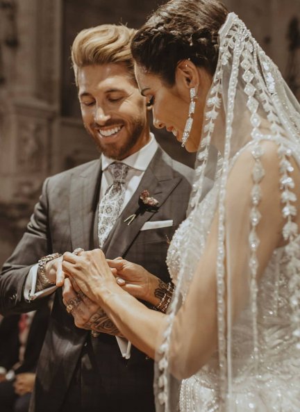 Boda de Sergio Ramos y Pilar Rubio.