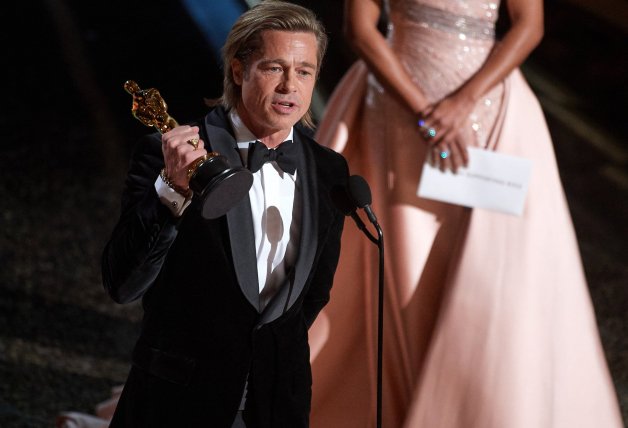 El actor tuvo unas palabras para sus hijos cuando recibió el Oscar.
