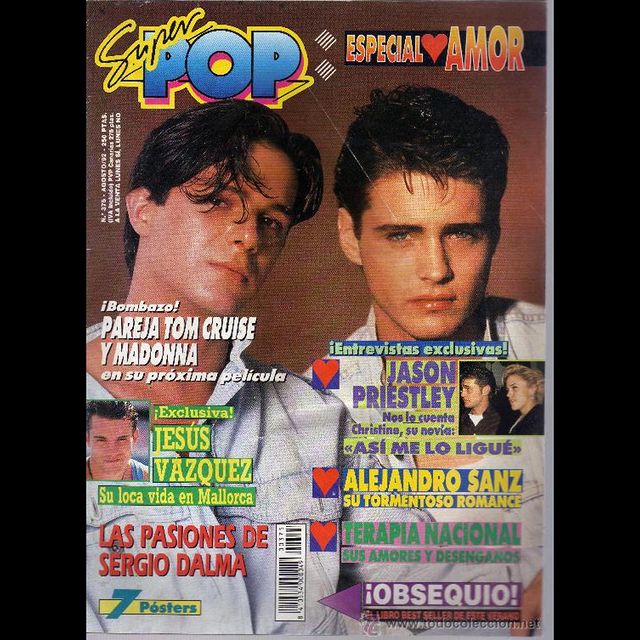 Una de las míticas portadas de 'Súper POP'.