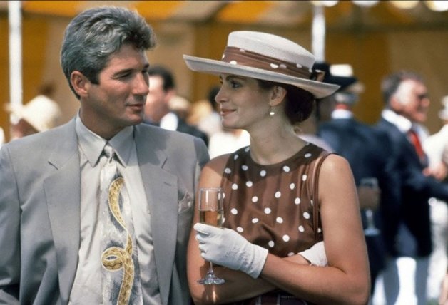 Aunque Julia Roberts ya era una actriz famosa en 1990, la película ‘Pretty woman’ la encumbró para siempre.