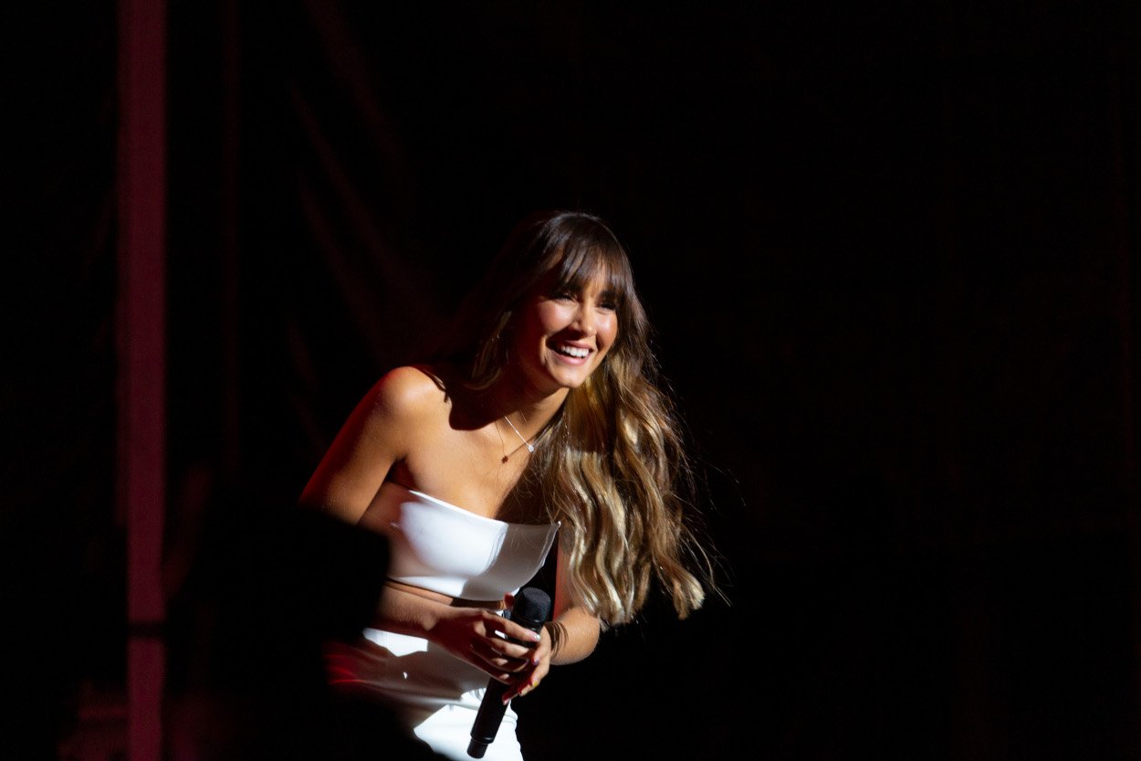 Aitana, durante su actuación en la última edición de Starlite Marbella.