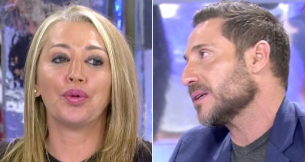 Belén Esteban se enzarzó en una discusión con Antonio David en Sálvame.