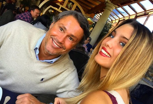 Marta López Álamo con su exnovio, Íñigo de Lorenzo. 