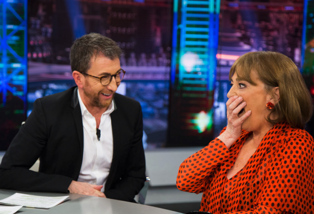 Carmen Maura en su última visita a El Hormiguero