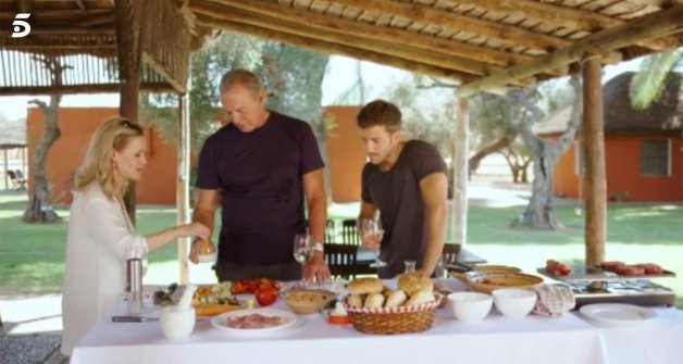 Pablo Alborán y María Esteve en ‘Mi casa es la tuya’.