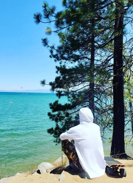 Las vistas de Julio José Iglesias desde su casa del lago Tahoe.