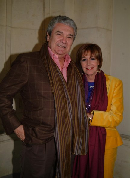 Concha Velasco y Paco Marsó en 2004. Al año siguiente, se separarían.