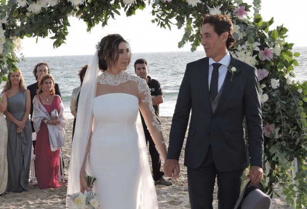 Paz Padilla y Antonio Vidal se casaron el 8 de octubre de 2016.