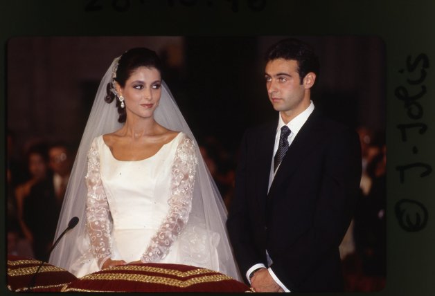Paloma Cuevas y Enrique Ponce se casaron el 25 de octubre de 1996.