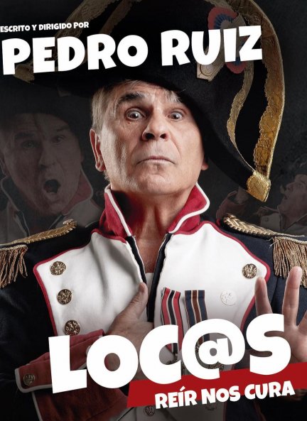 Cartel del nuevo espectáculo de Pedro Ruiz.