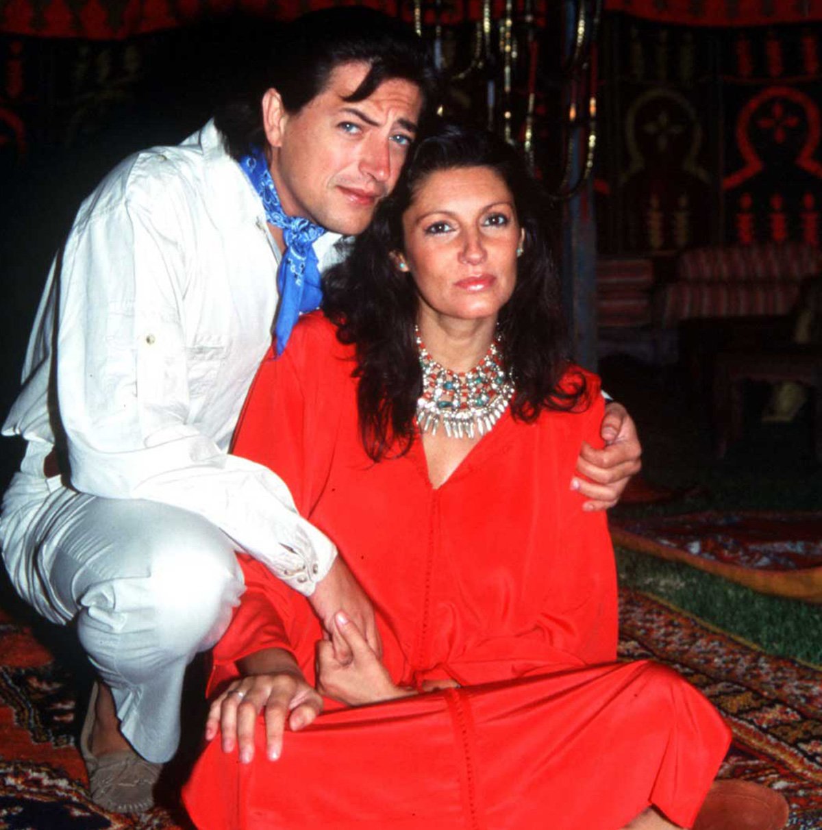 Posado del bailarín Ernesto Neyra y su ex mujer, Carmina Ordóñez, entre 1997 y 1999.