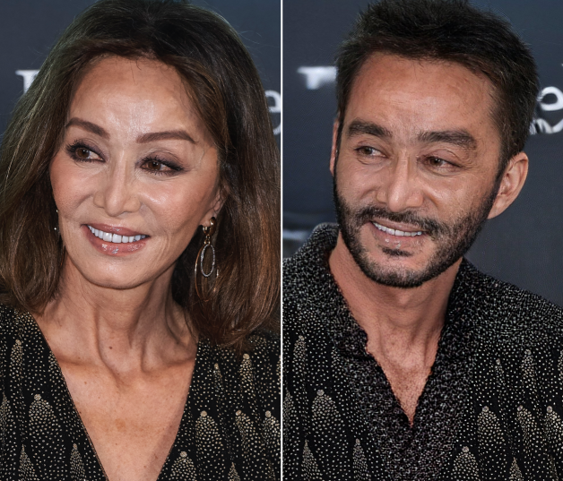 ¡Quién se iba a imaginar jamás a Isabel Preysler con el pelo corto y barba! Además, su doble masculino tiene los rasgos asiáticos más marcados.