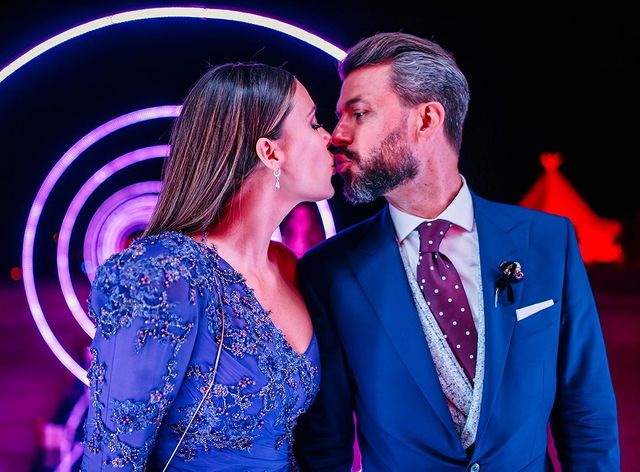 Lorena Gómez y René Ramos celebran este año su primer San Valentín como padres.