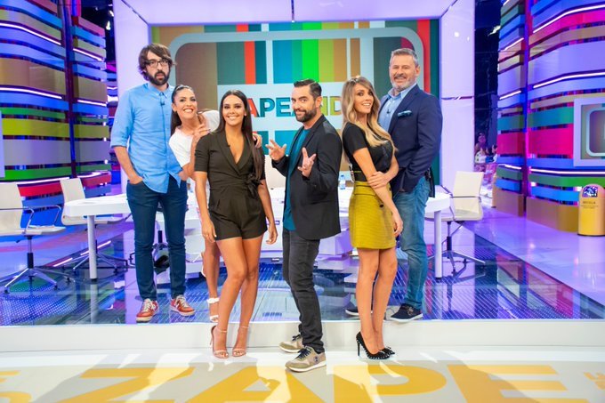 Parte del equipo de 'Zapeando'. Algunos, como Anna Simón, ya no están en el programa. 