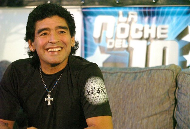 Maradona disfrutó mucho con el programa que conducía. 