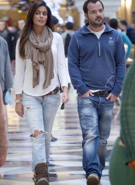 Lara Álvarez y Ángel Martín.