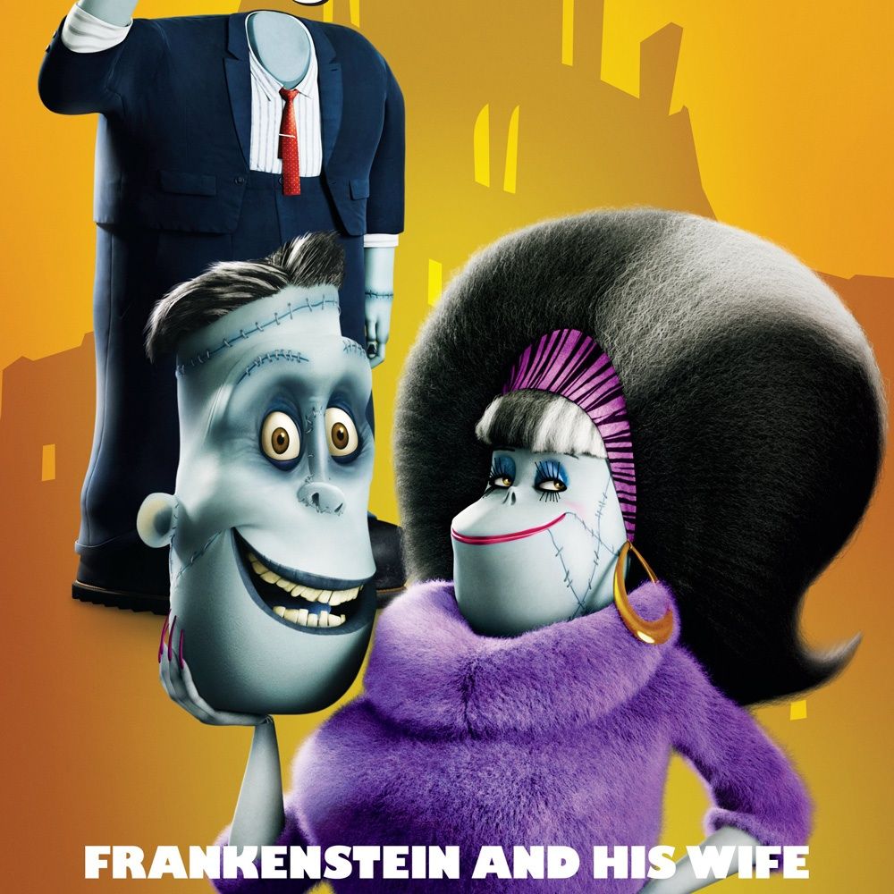 Alaska y Mario doblan al matrimonio Frankenstein en ‘Hotel Transylvania’.