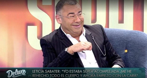 Jorge Javier Vázquez en un momento de su entrevista con Leticia Sabater.