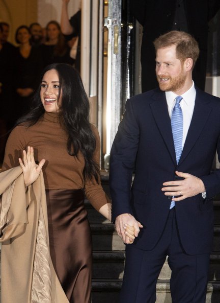 Meghan Markle y el Príncipe Harry.