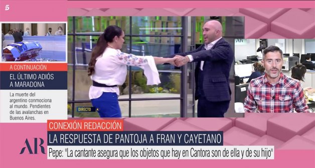Pepe del Real en El programa de Ana Rosa.