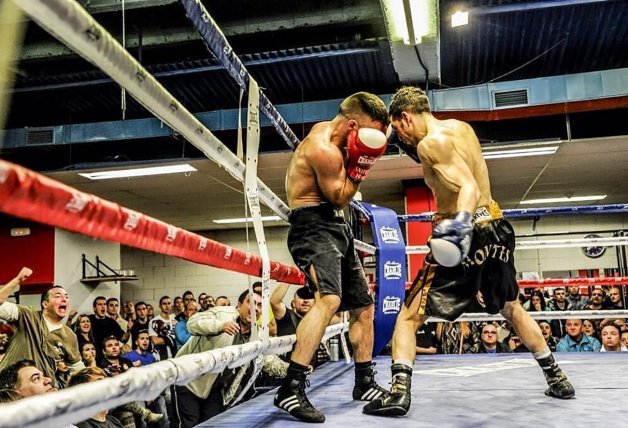 Omar encontró en el boxeo la manera de canalizar su agresividad.