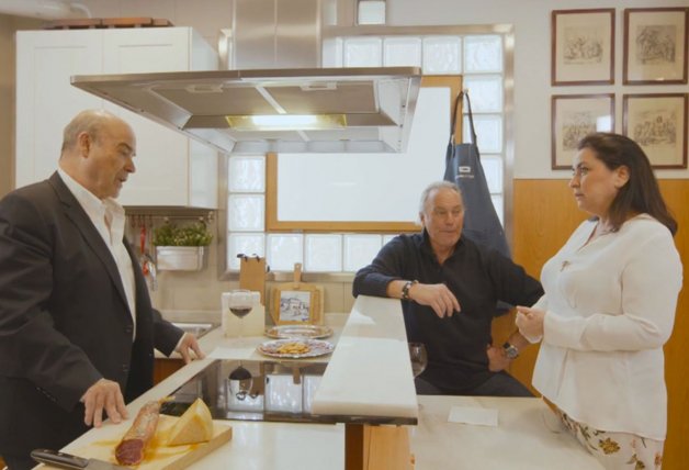 Antonio Resines y Ana Pérez, protagonistas de Mi casa es la tuya' el pasado enero.