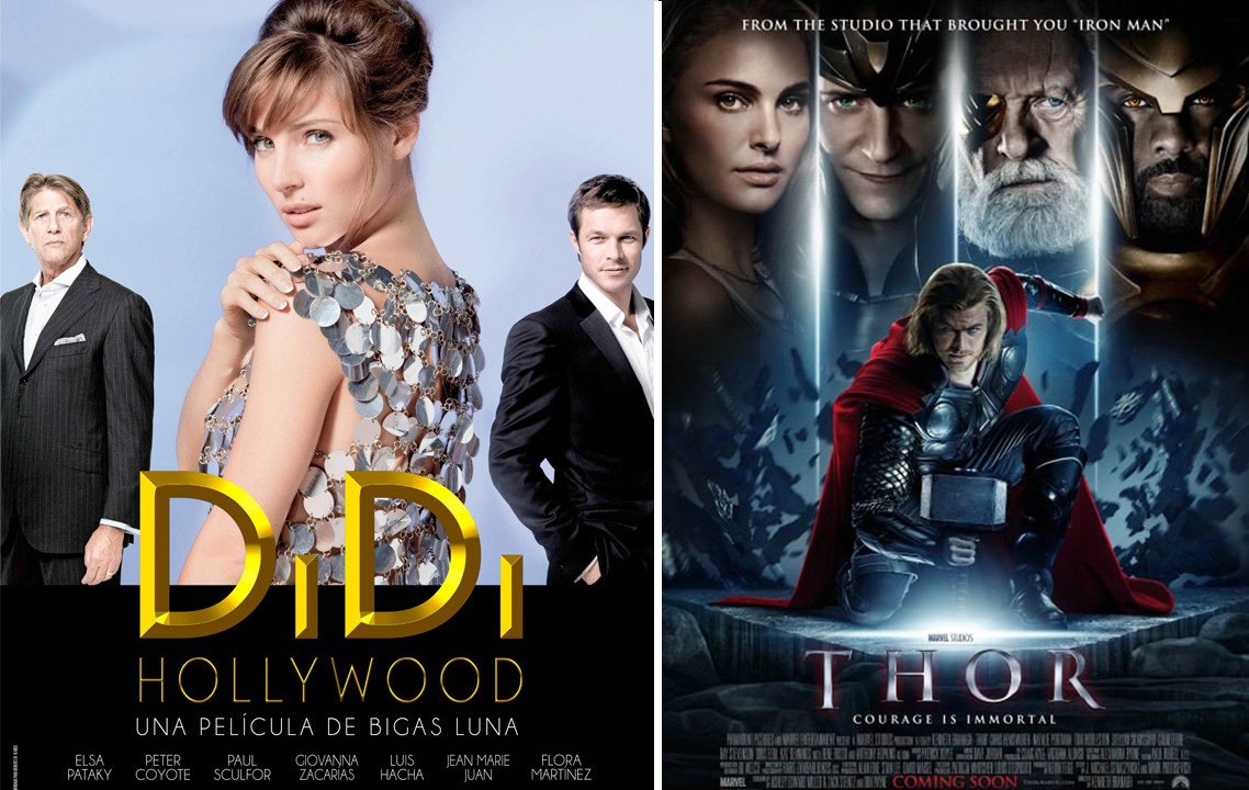 Elsa Pataky rodaba Di Di Hollywood y Chris, Thor.