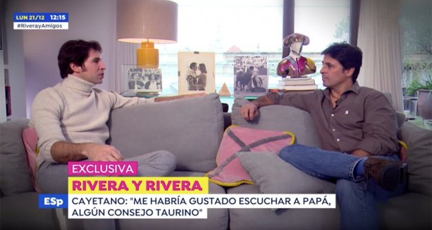 Cayetano y Fran Rivera en su entrevista para Espejo Público.