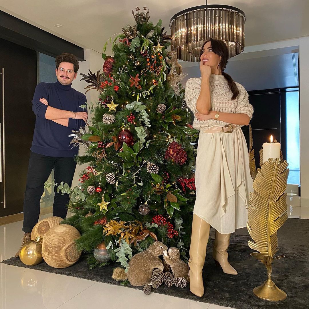 El árbol de Navidad de Pilar Rubio.