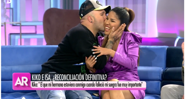 Kiko Rivera e Isa Pantoja en 'El programa de AR'.