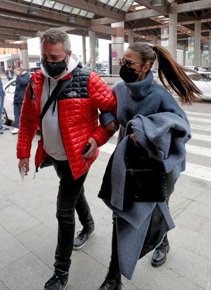 Núria Fergó también se reunió con sus compañeros.