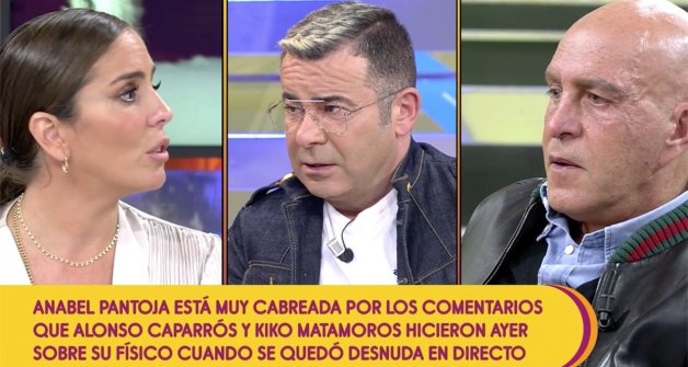 Anabel Pantoja, enfrentada con Kiko Matamoros y con Jorge Javier Vázquez de mediador.