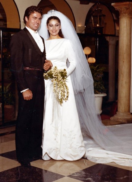 Isabel Pantoja y Francisco Rivera, el día de su boda.