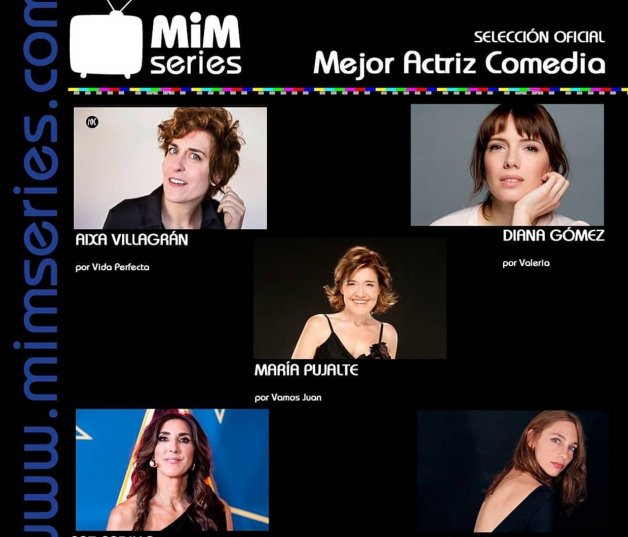 Las actrices nominadas a los Premios MiM.