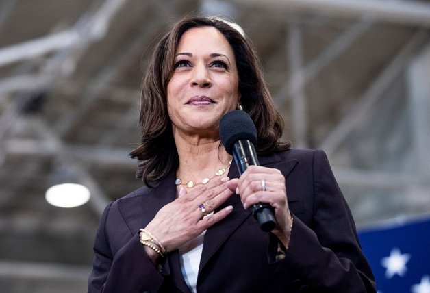 Kamala Harris en un acto como senadora, en mayo del 2019.