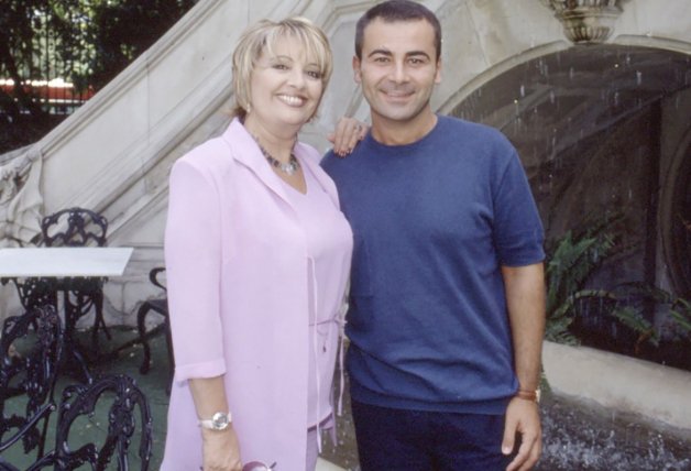 Jorge y María Teresa, en los comienzos del presentador. 