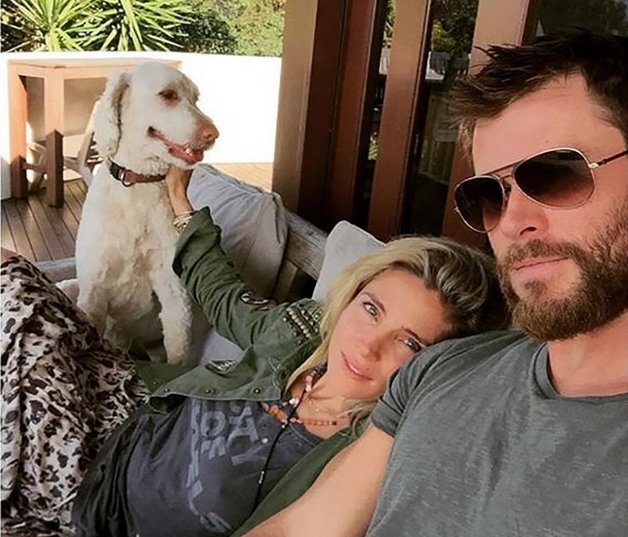 Pataky y Hemsworth viven muy felices en Australia.