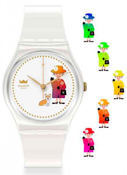 En este reloj, ¡su traje cambia de color!