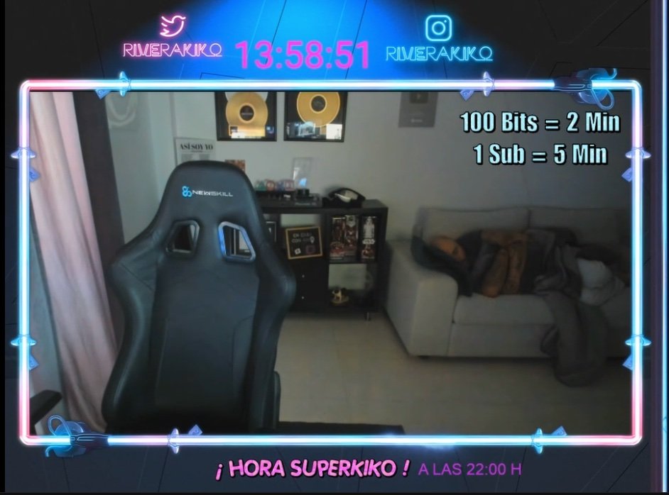 Kiko Rivera durmiendo en directo en su canal de Twitch.