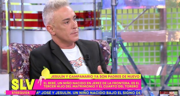 Kiko Hernández, esta tarde en 'Sálvame Diario' (Telecinco).