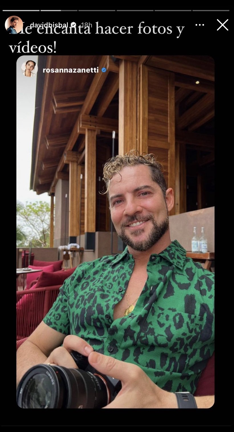 David Bisbal confiesa su pasión por la fotografía (@davidbisbal).