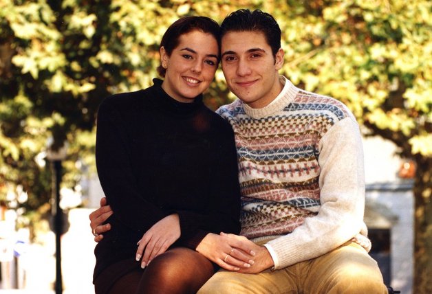 Antonio David Flores y Olga Moreno se casaron en 1996