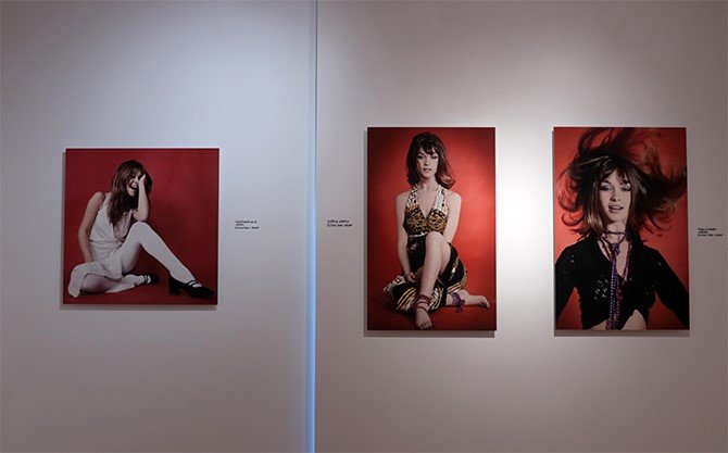 Algunas de las bellas imágenes que pueden verse en la exposición dedicada a Marisol.
