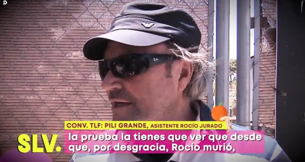 Pili Grande ha hablado con 'Sálvame Diario' por vía telefónica (Telecinco).